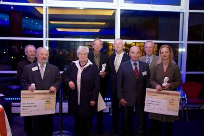 Gruppenbild anlsslich der Verleihung des Wilhelm-Wolf-Ehrenamtspreises 2012 